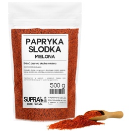 PAPRYKA SŁODKA MIELONA 500g aromatyczna | SUPRA |